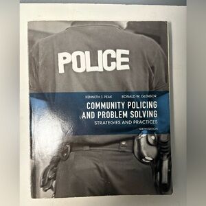 Community Policing and Problem Solving Book by Pearson (Used)